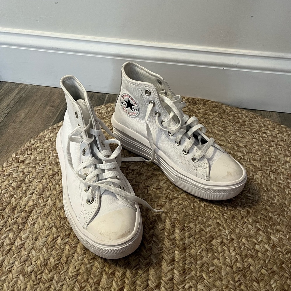 Converse Women’s High-Top Sneakers - Bright White